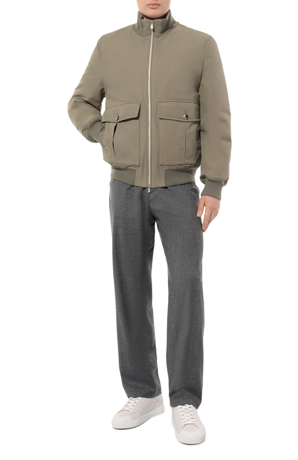 Утепленный бомбер BRUNELLO CUCINELLI, арт. MY4196884, фото 2