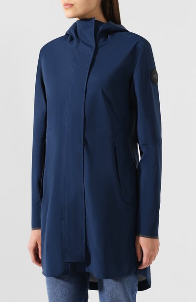 Плащ salida с капюшоном CANADA GOOSE темно-синего цвета по цене 73600 руб., арт. 5608LB, фото 3 Плащ salida с капюшоном CANADA GOOSE, арт. 5608LB, фото 3
