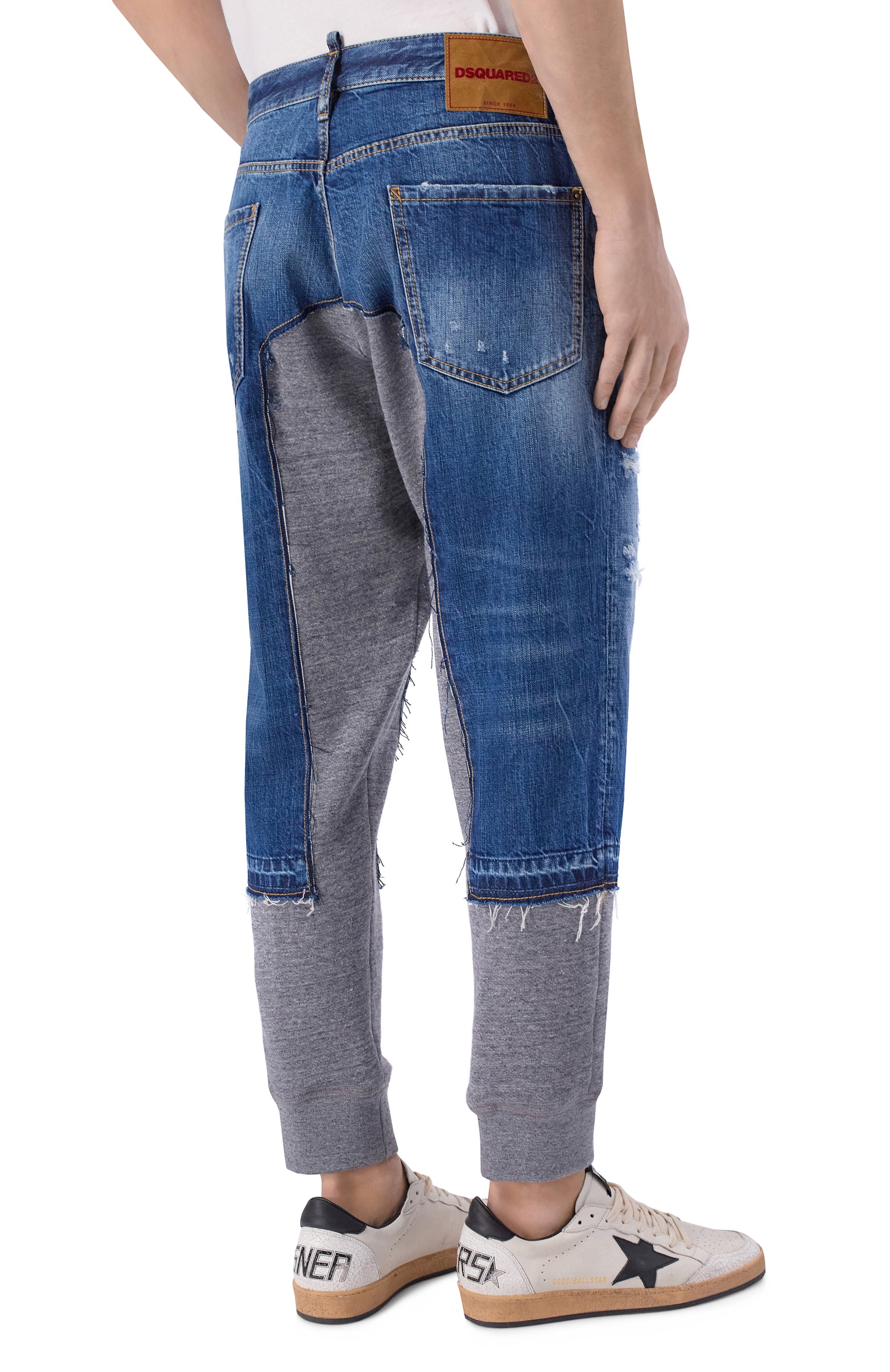 Комбинированные джоггеры DSQUARED2, арт. S74LB1881/D30011, фото 4