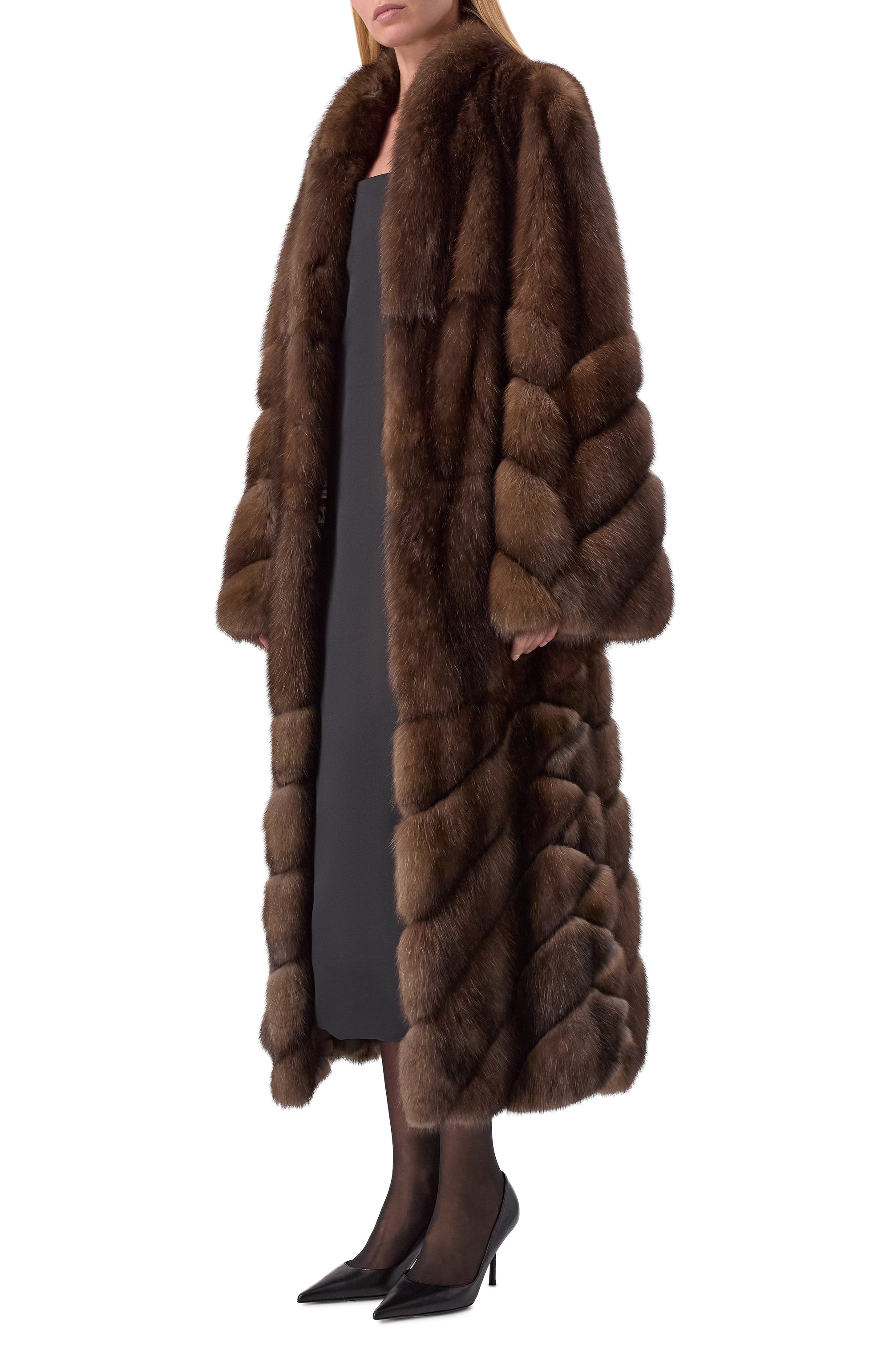 Шуба из соболя РУССКИЙ МЕХ, арт. 72 РМ, фото 2