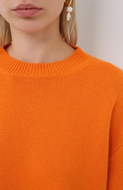 Кашемировый свитер VALENTINO оранжевого цвета по цене 151500 руб., арт. UB3KCB395MJ, фото 5 Кашемировый свитер VALENTINO, арт. UB3KCB395MJ, фото 5