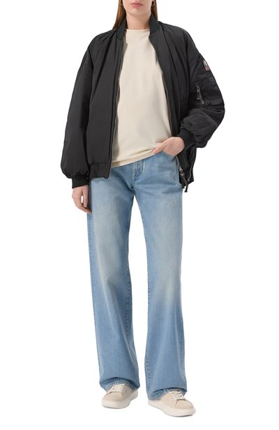 Двусторонний пуховый бомбер PARAJUMPERS черного цвета по цене 88000 руб., арт. 25WMPWJKIN32, фото 2 Двусторонний пуховый бомбер PARAJUMPERS, арт. 25WMPWJKIN32, фото 2