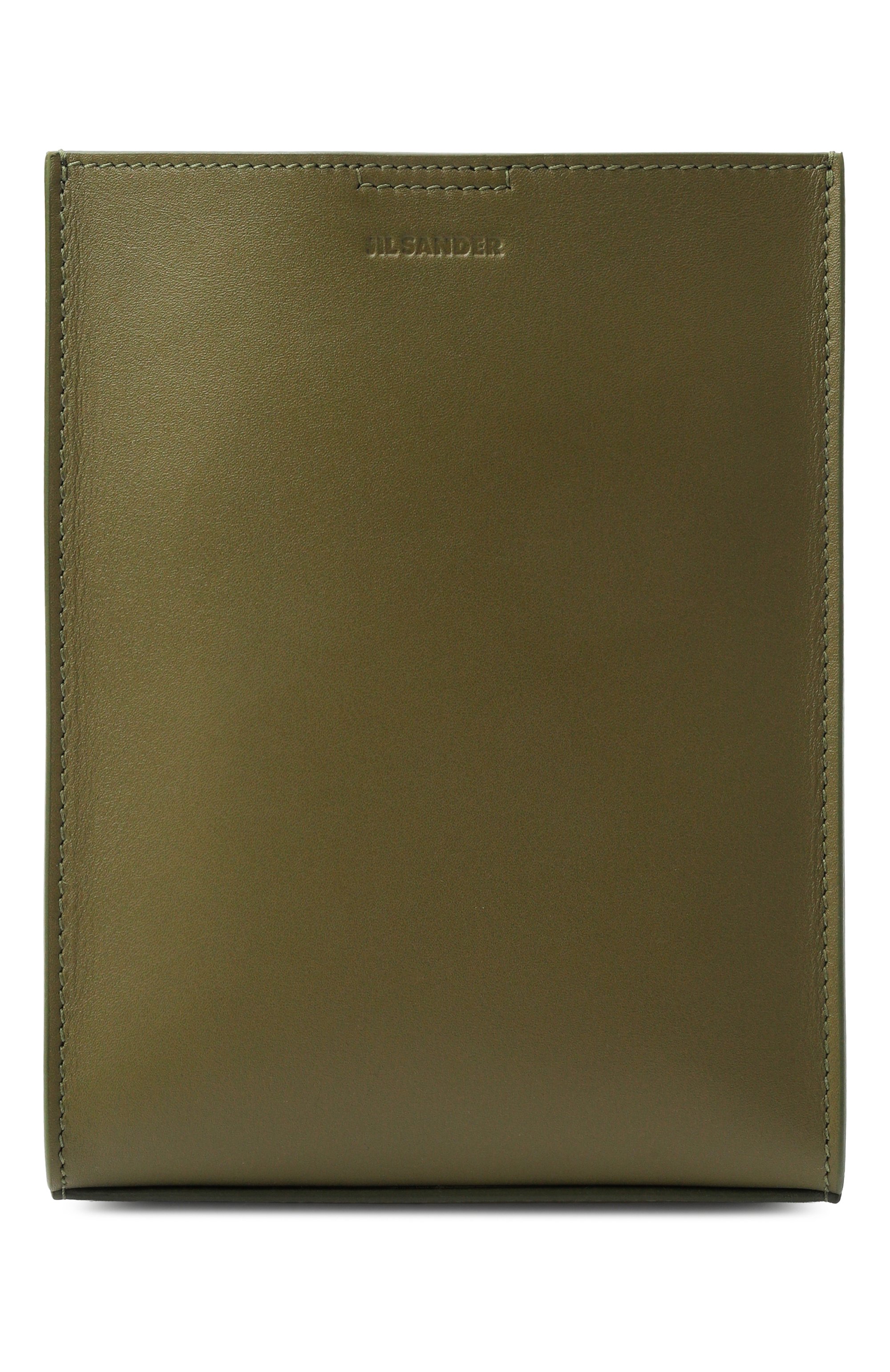 Сумка tangle small JIL SANDER хаки цвета по цене 94600 руб., арт. J25WG0003/P5995, фото 1 Сумка tangle small JIL SANDER, арт. J25WG0003/P5995, фото 1