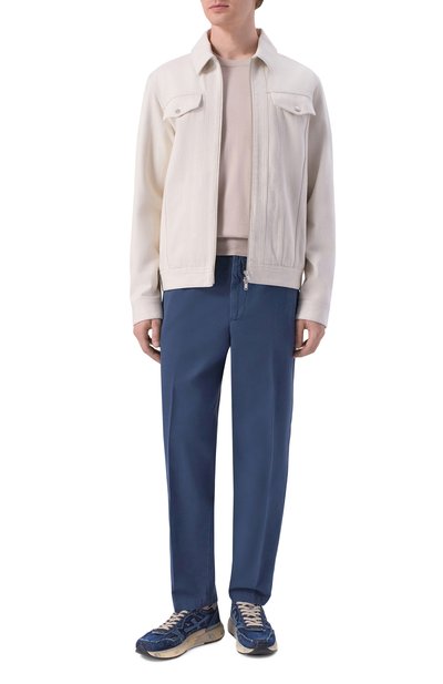 Брюки из хлопка и льна PREMIATA, арт. PA1058, фото 2