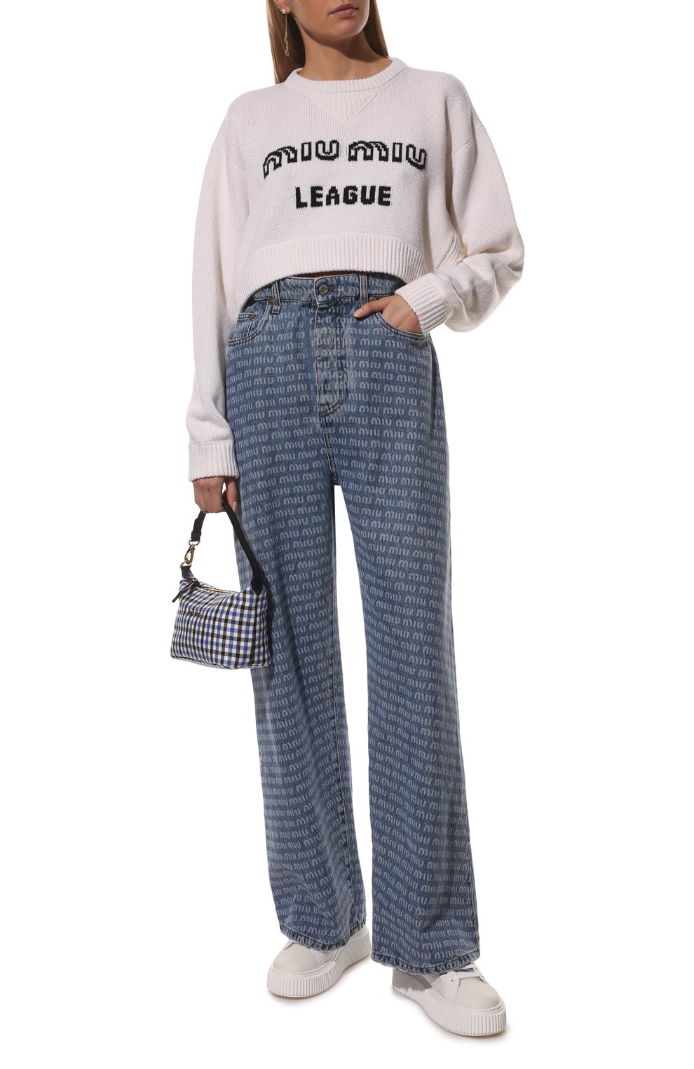 Кашемировый свитер MIU MIU, арт. MML548-10C4-F0009, фото 2