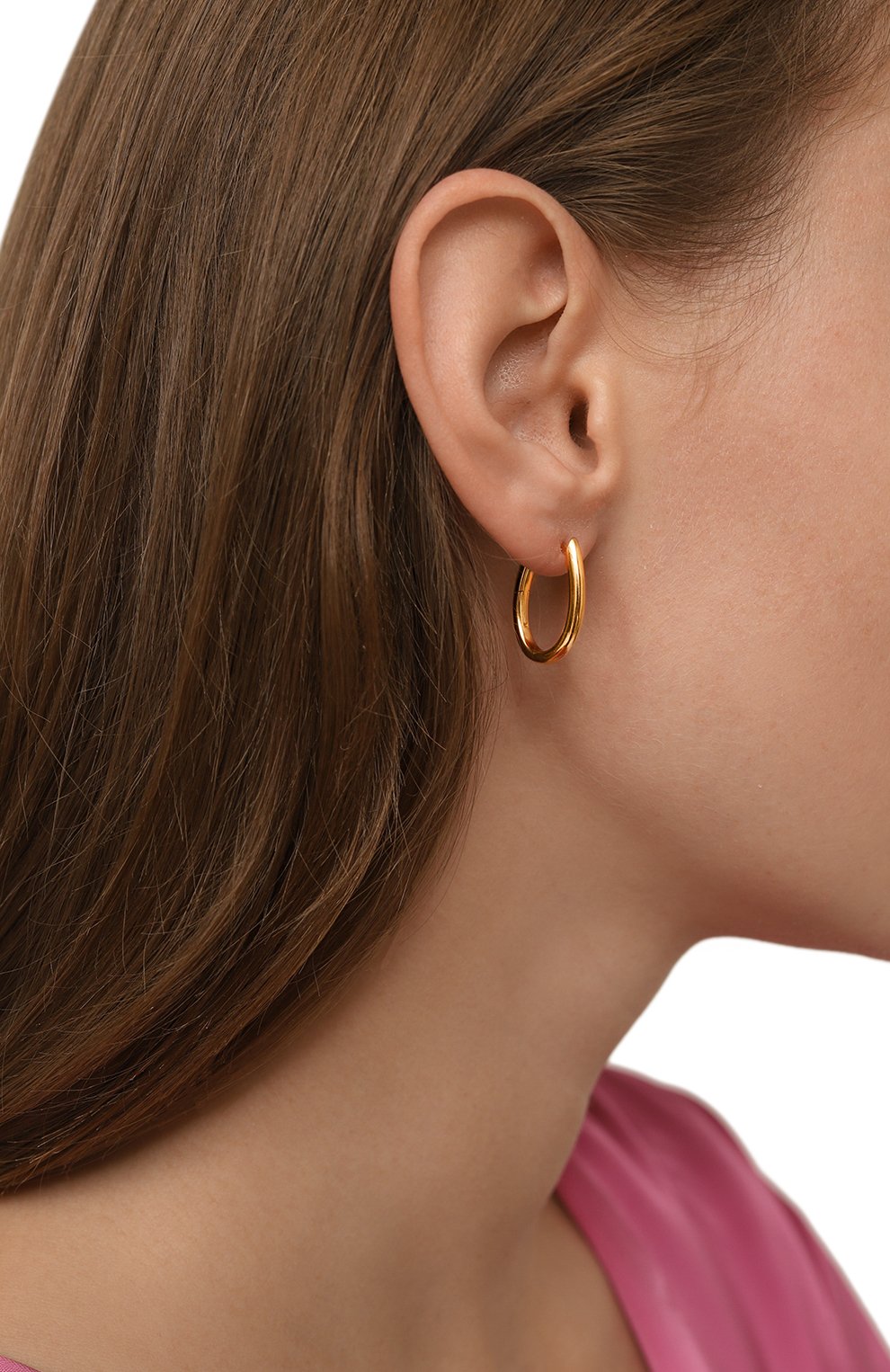 Серьги-хупы alma AVGVST золотого цвета по цене 10630 руб., арт. 1205061-03, фото 2 Серьги-хупы alma AVGVST, арт. 1205061-03, фото 2