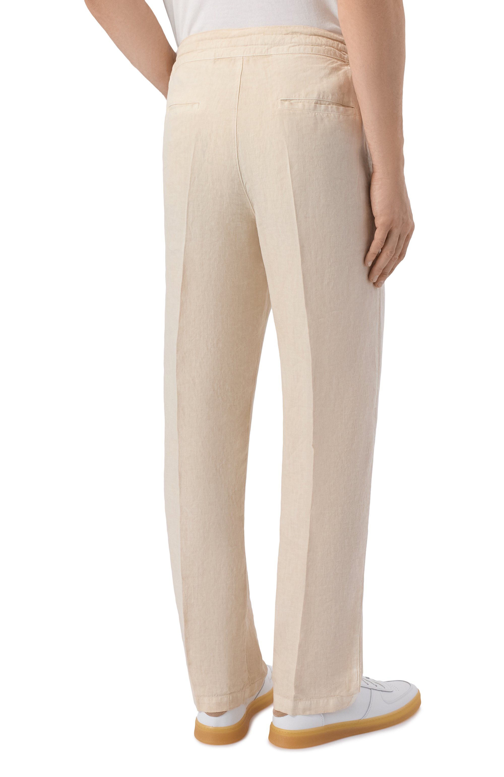 Льняные брюки 120% LINO, арт. 33ALIM299M/0253/S00, фото 4