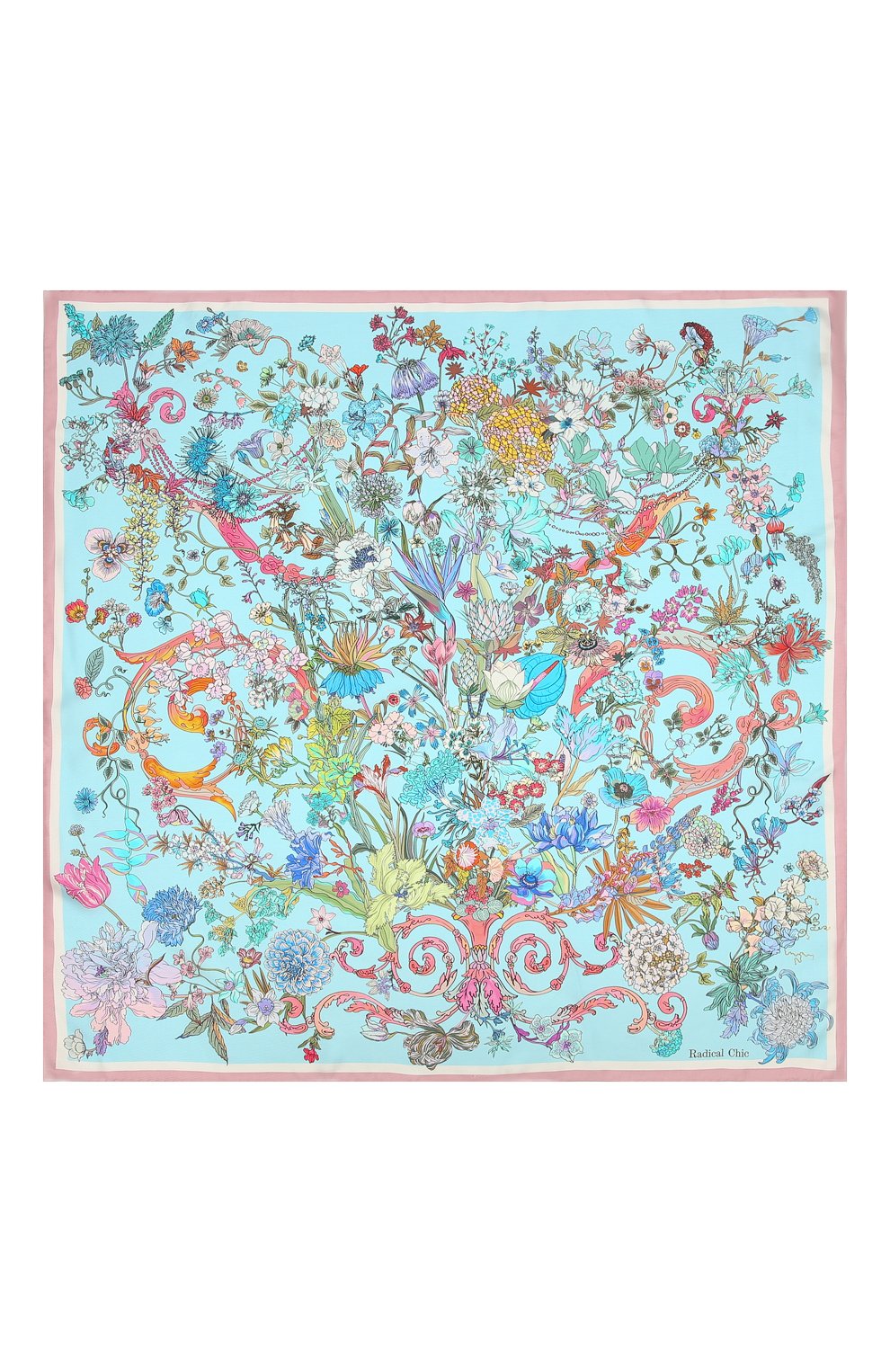 Шелковый платок 100 flowers RADICAL CHIC, арт. 402661.21.02, фото 3