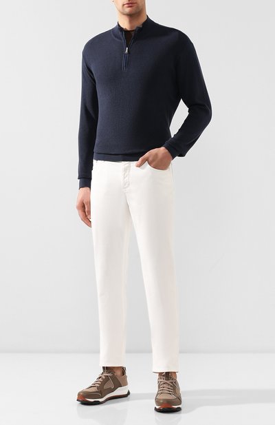 Джемпер из смеси шелка и хлопка PAUL&SHARK, арт. P20P1612, фото 2