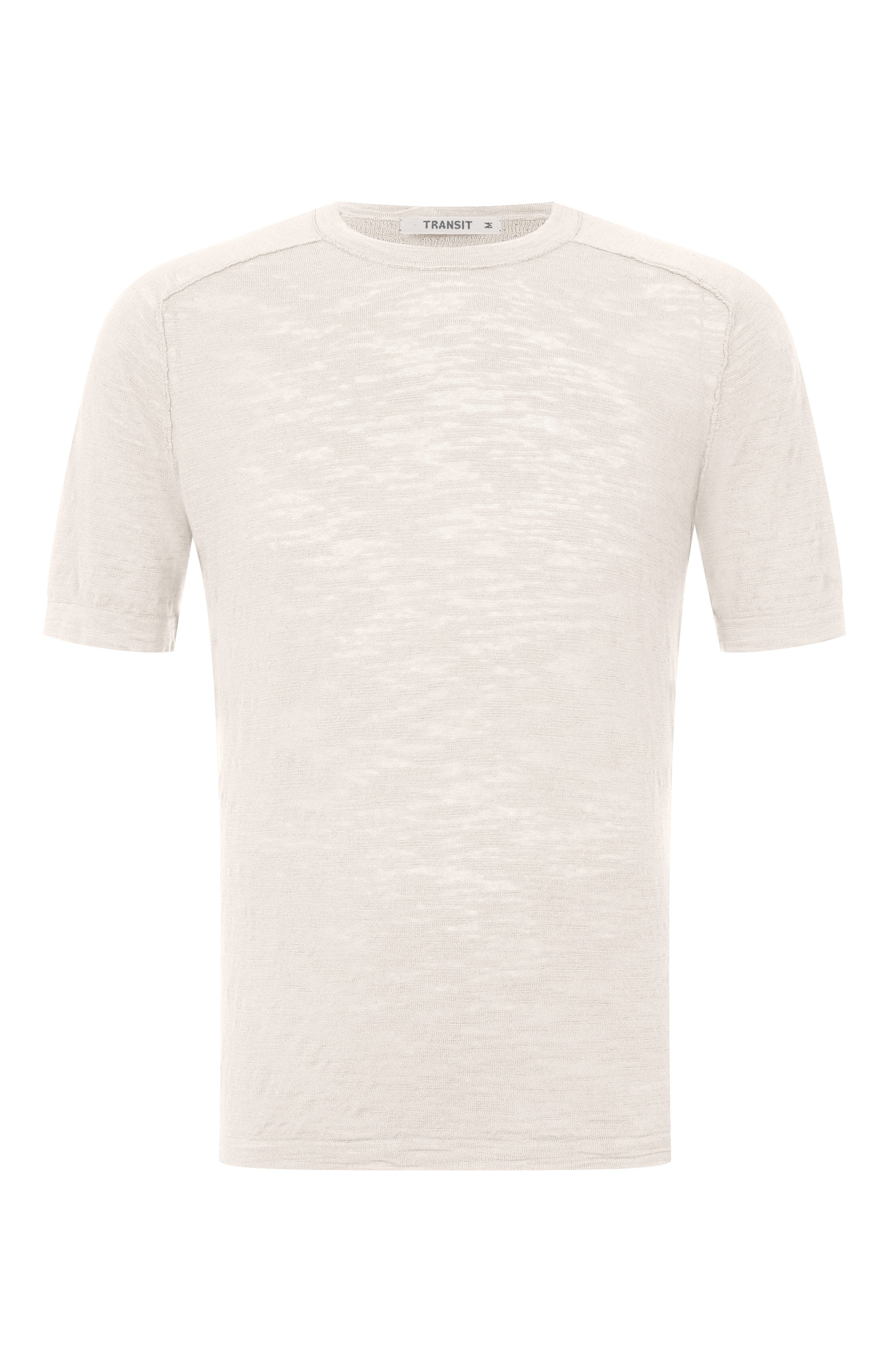 Хлопковый джемпер TRANSIT светло-серого цвета по цене 23100 руб., арт. CFUTRC8431, фото 1 Хлопковый джемпер TRANSIT, арт. CFUTRC8431, фото 1