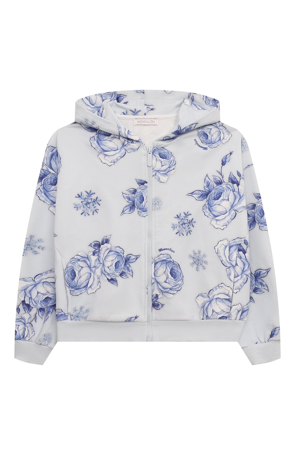 Хлопковая толстовка MONNALISA, арт. 19D805, фото 1