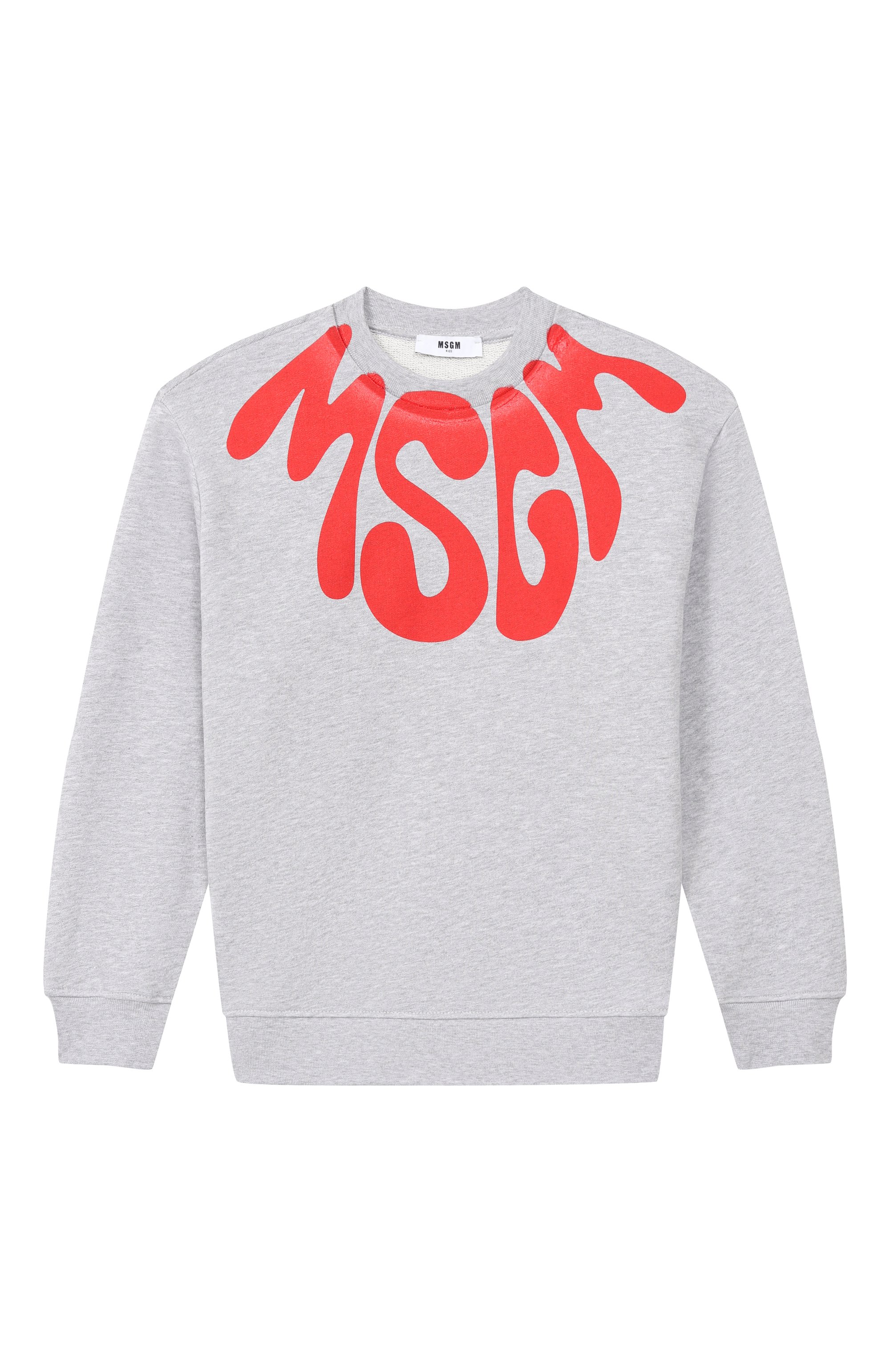 Хлопковый свитшот MSGM KIDS, арт. S6MSJUSW220, фото 1