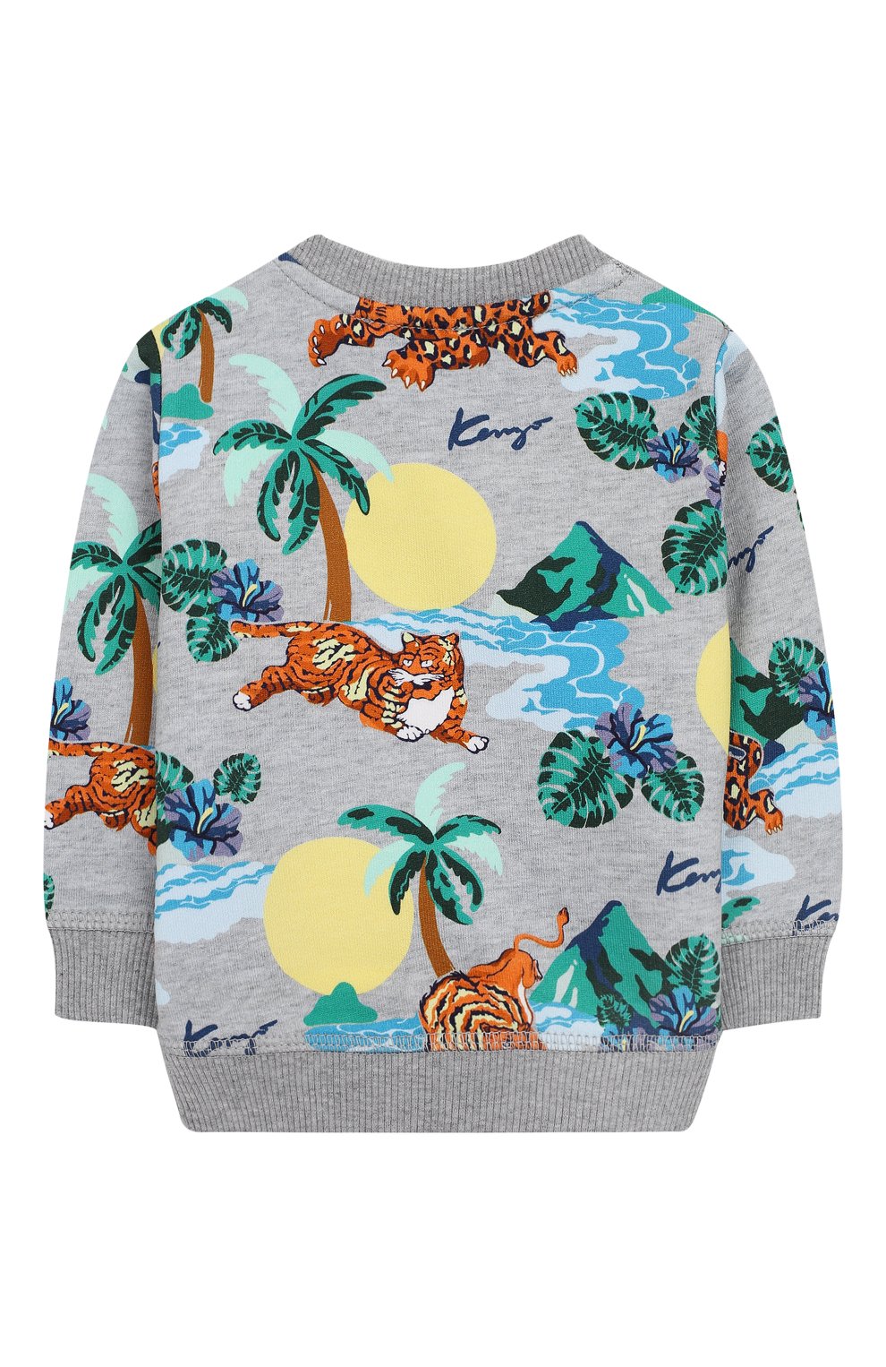 Хлопковый свитшот KENZO, арт. KN15588-BB/6M-18M, фото 2