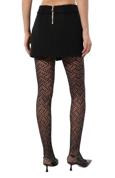 Шерстяная юбка BALMAIN, арт. XF1LA005WB05, фото 4