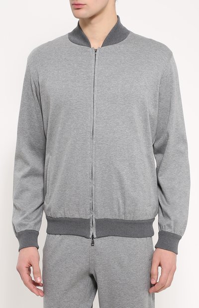 Хлопковый спортивный костюм с контрастными манжетами BRIONI, арт. UJ4E/P3607, фото 4