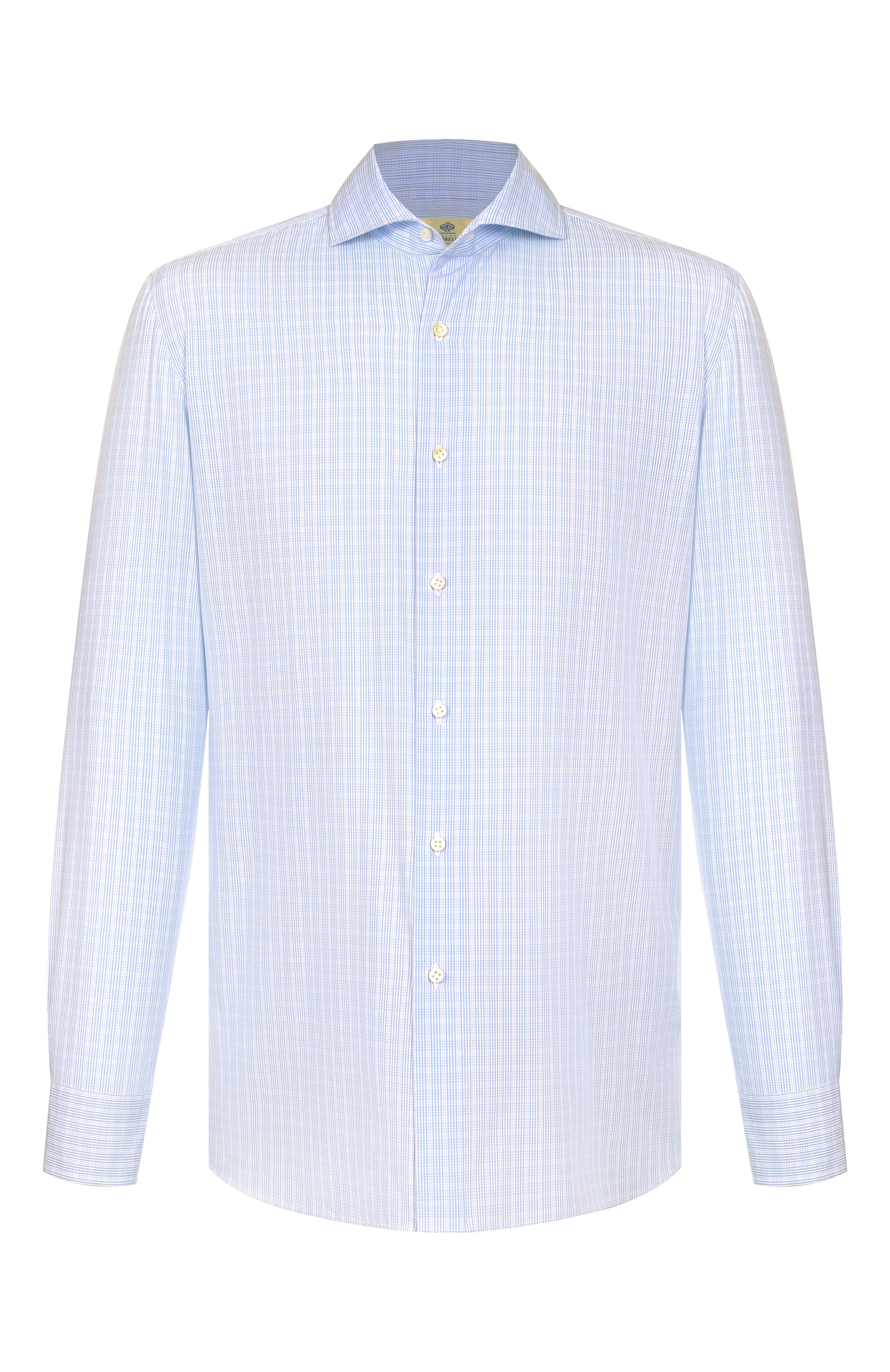 Хлопковая сорочка LUIGI BORRELLI, арт. SR44839, фото 1