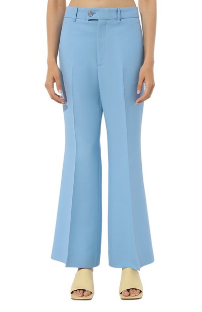 Брюки из шелка и шерсти GUCCI, арт. 632964 ZAD88, фото 3