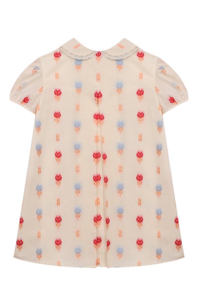 Хлопковое платье GUCCI, арт. 680418/ZAH73/9-12M, фото 2