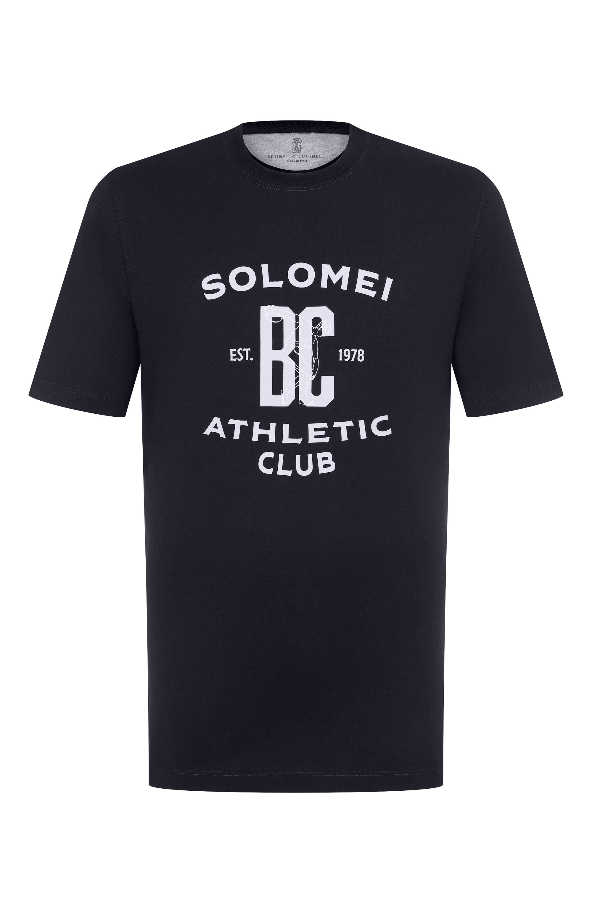 Хлопковая футболка BRUNELLO CUCINELLI, арт. M0B133386G, фото 1