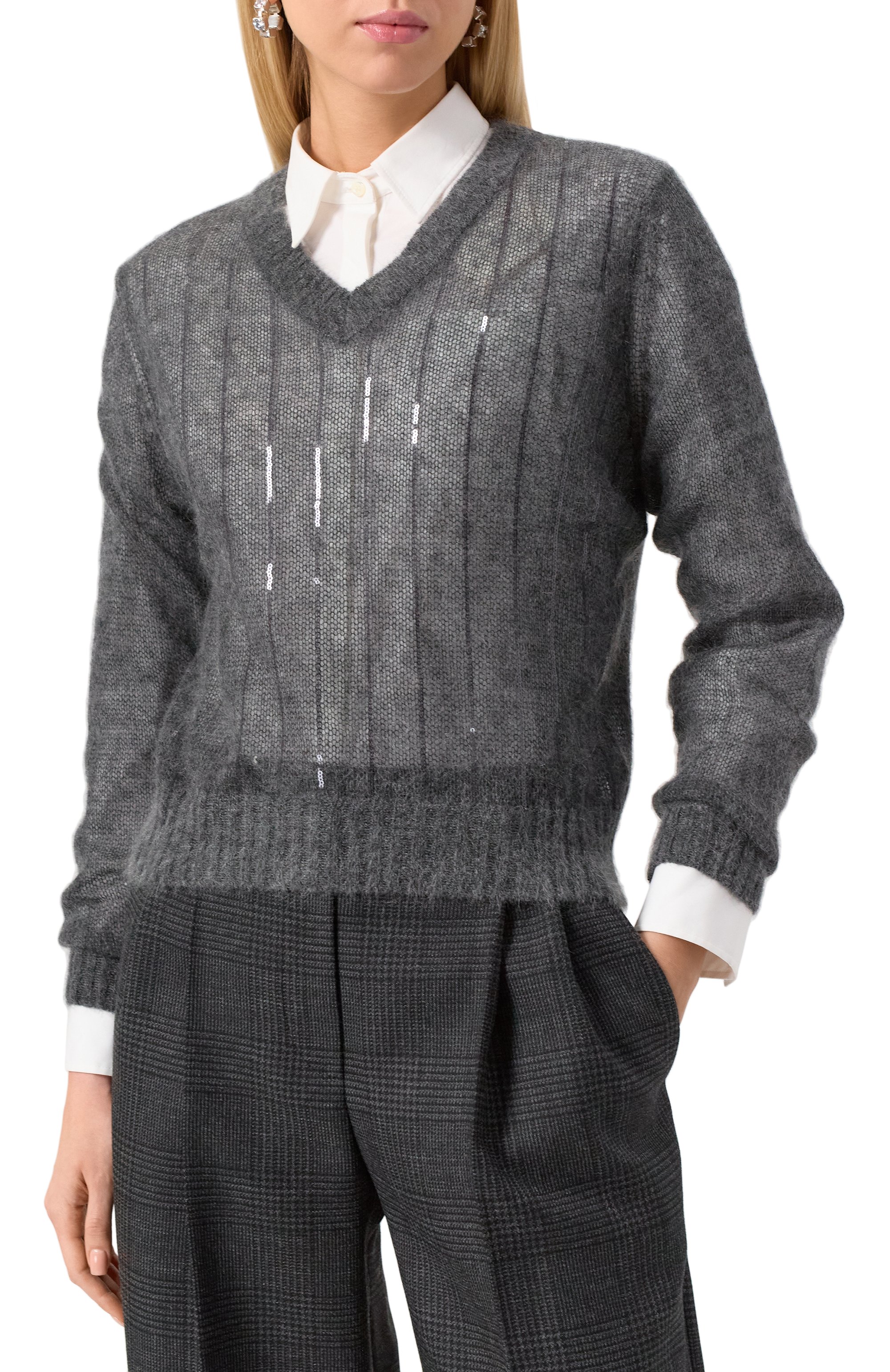 Пуловер BRUNELLO CUCINELLI, арт. M2I775002, фото 3