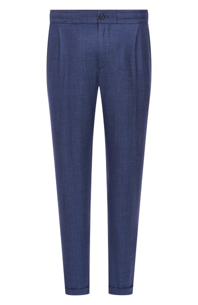 Мужские брюки из шерсти и шелка PAUL&SHARK, арт. 25414073