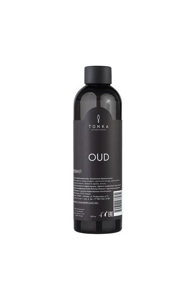 Рефил для диффузора oud (200ml) TONKA PERFUMES MOSCOW, арт. 4665304437974