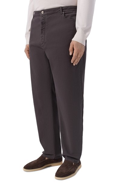 Джинсы iconic BRUNELLO CUCINELLI темно-коричневого цвета по цене 105500 руб., арт. M277P02090, фото 3 Джинсы iconic BRUNELLO CUCINELLI, арт. M277P02090, фото 3