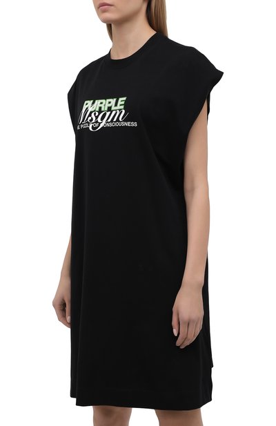 Хлопковое платье MSGM, арт. 3042MDA173 217498, фото 3