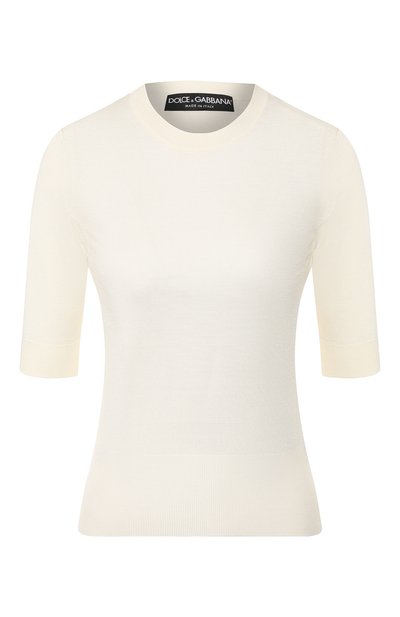 Женский шелковый пуловер DOLCE & GABBANA, арт. FX761T/JASKF