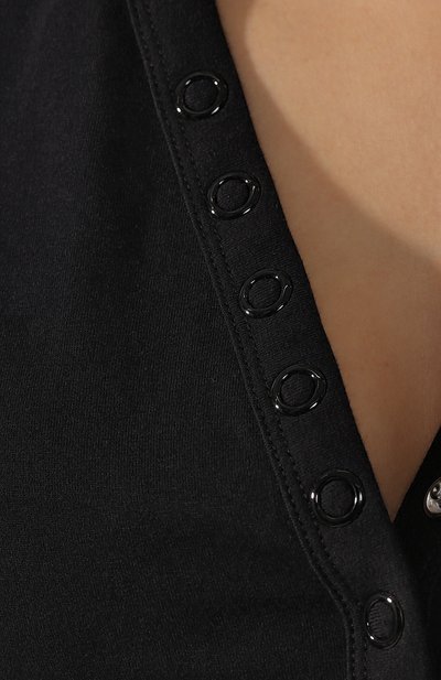 Хлопковый топ ALEXANDERWANG.T черного цвета по цене 15750 руб., арт. 4C191098, фото 5 Хлопковый топ ALEXANDERWANG.T, арт. 4C191098, фото 5