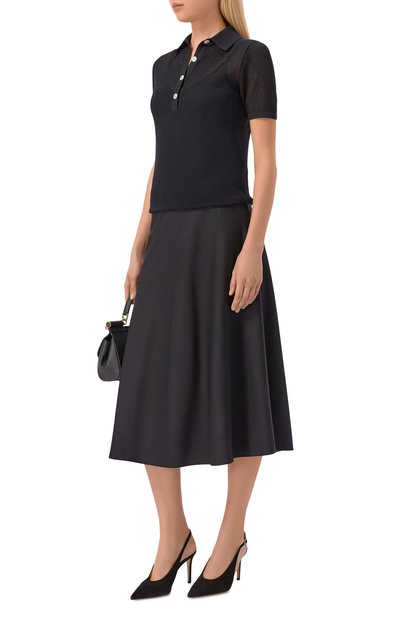 Шелковое поло KITON, арт. D55714, фото 2