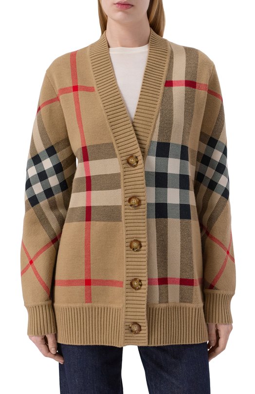 Кардиган Burberry 8039153 Бежевый  8039153 Фото 3