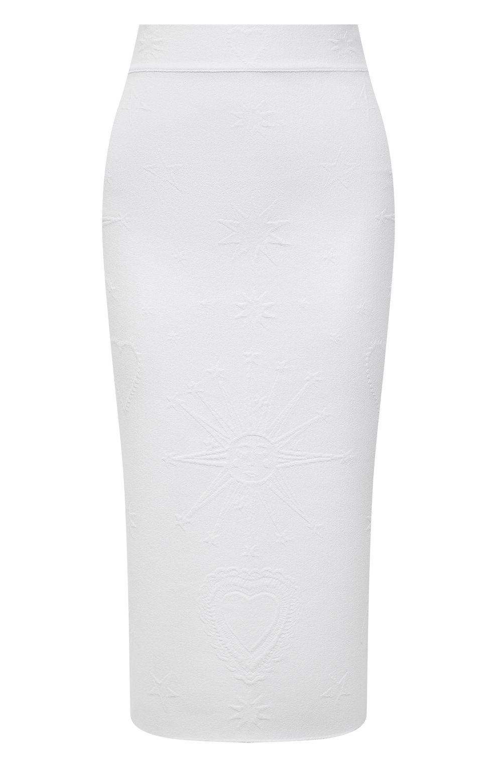 Юбка из вискозы ALEXANDER MCQUEEN белого цвета по цене 134500 руб., арт. 667773/Q1AVB, фото 1 Юбка из вискозы ALEXANDER MCQUEEN, арт. 667773/Q1AVB, фото 1