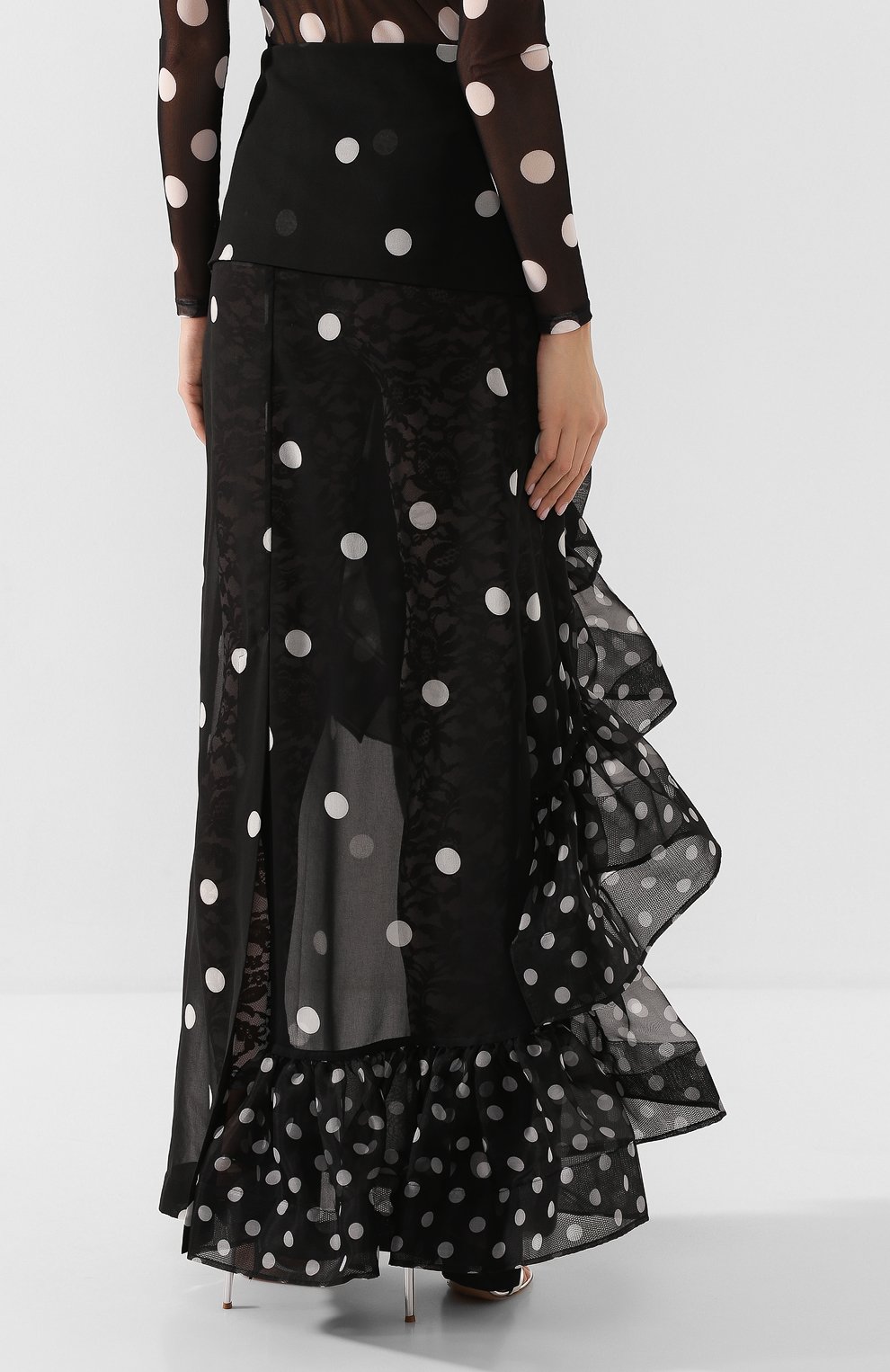Юбка в горох DRIES VAN NOTEN, арт. 201-10873-9421, фото 4