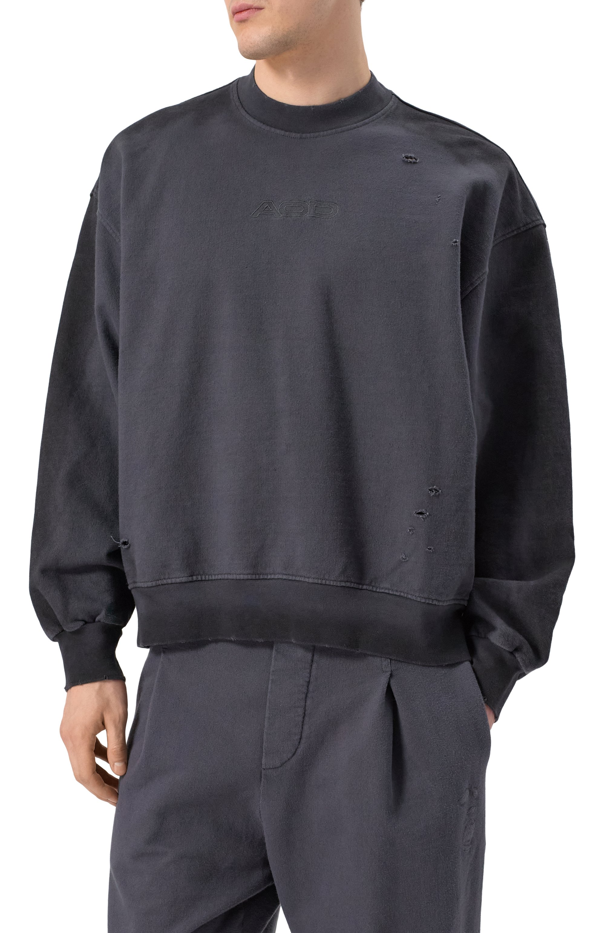 Хлопковый свитшот AN OTHER DATE, арт. S25MA0DSW175, фото 3