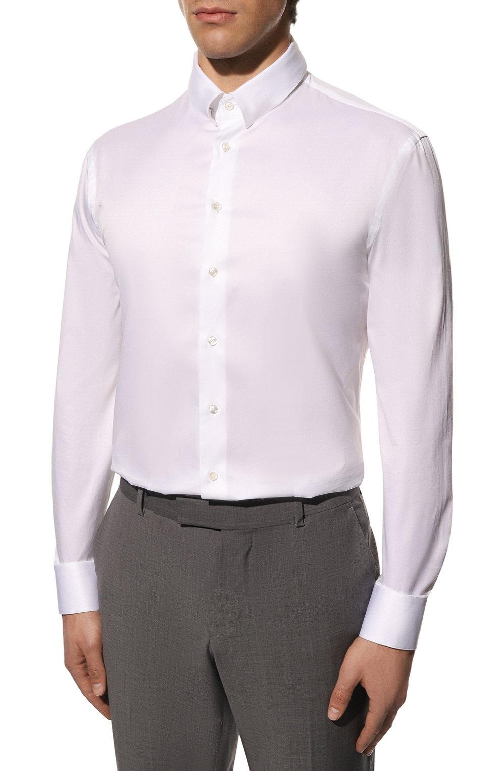 Хлопковая сорочка GIORGIO ARMANI, арт. 8WGCCZMN/TZ064, фото 4