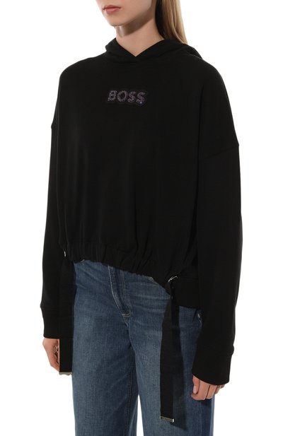 Хлопковое худи BOSS ORANGE, арт. 50528690, фото 3