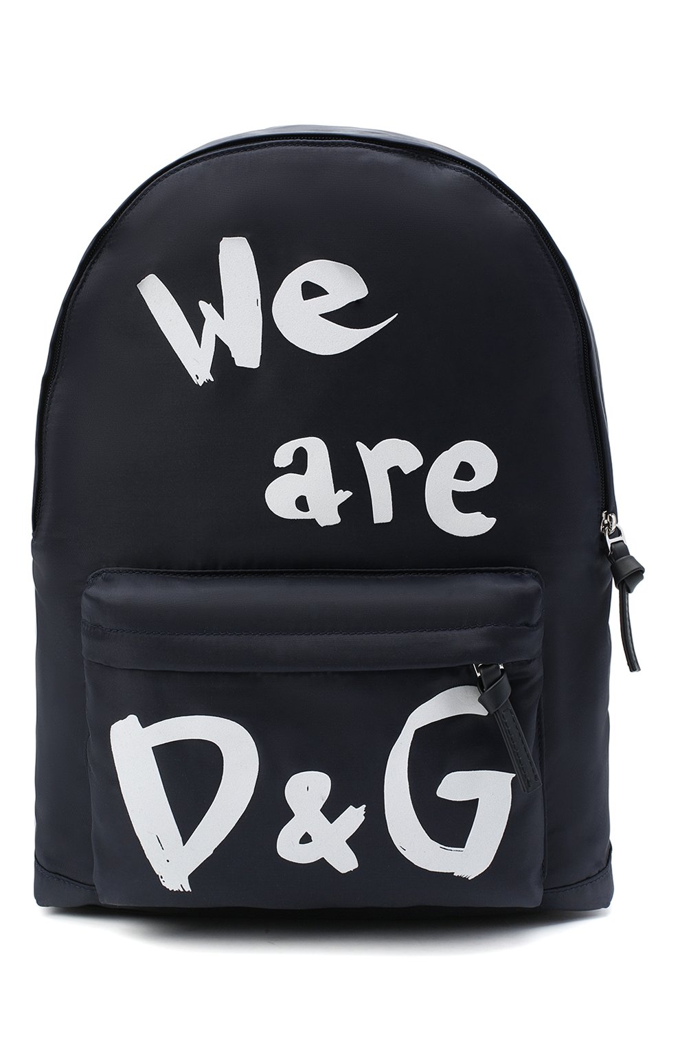 Рюкзак DOLCE & GABBANA темно-синего цвета по цене 35650 руб., арт. EM0074/AW005, фото 1 Рюкзак DOLCE & GABBANA, арт. EM0074/AW005, фото 1