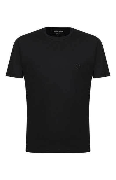 Хлопковая футболка GIORGIO ARMANI, арт. 3HSM72/SJTKZ, фото 1