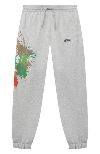 Хлопковые джоггеры MSGM KIDS, арт. MS029550, фото 1