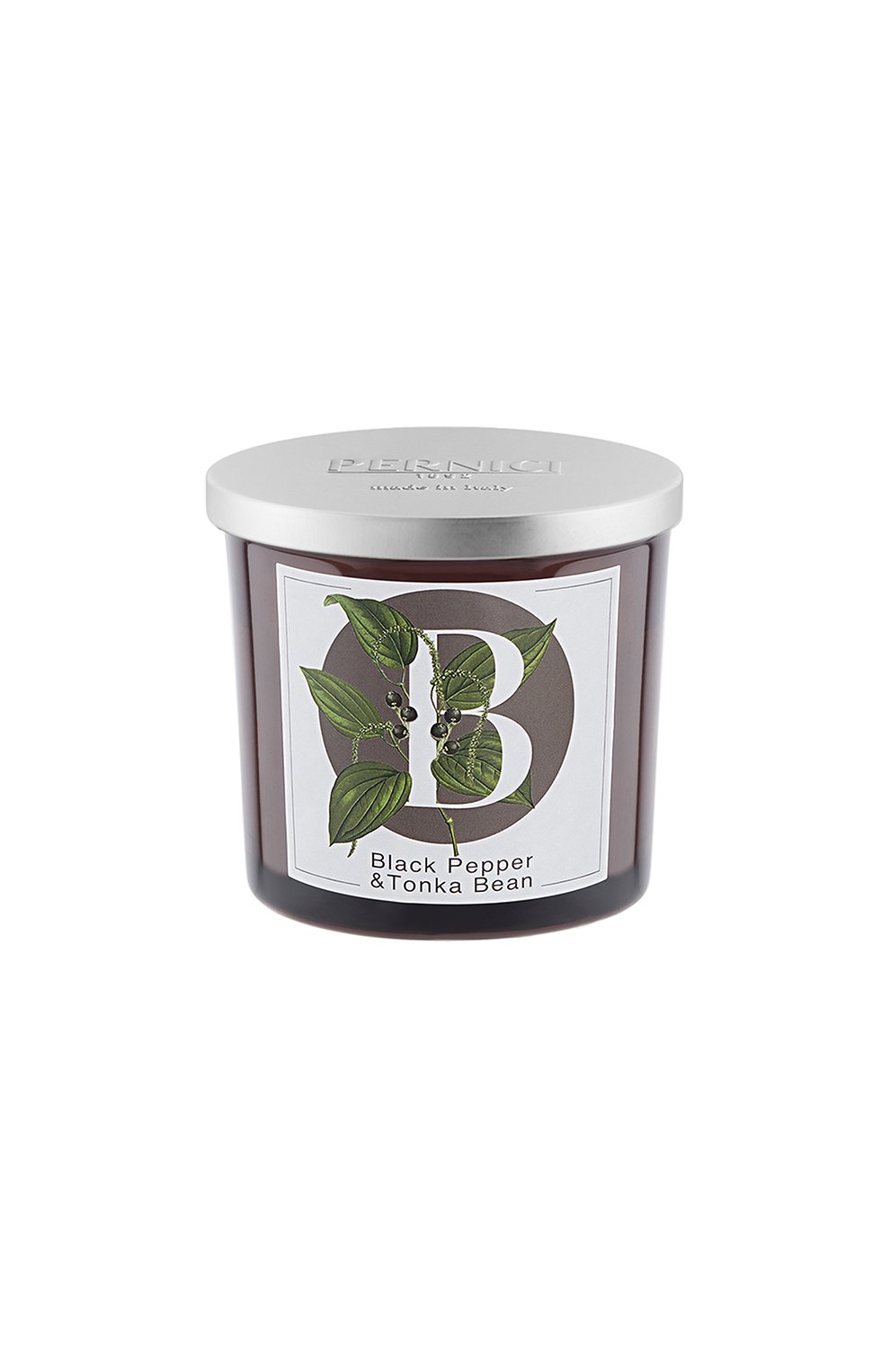 Свеча black pepper & tonka bean (200g) PERNICI, арт. 8001962074766, фото 1