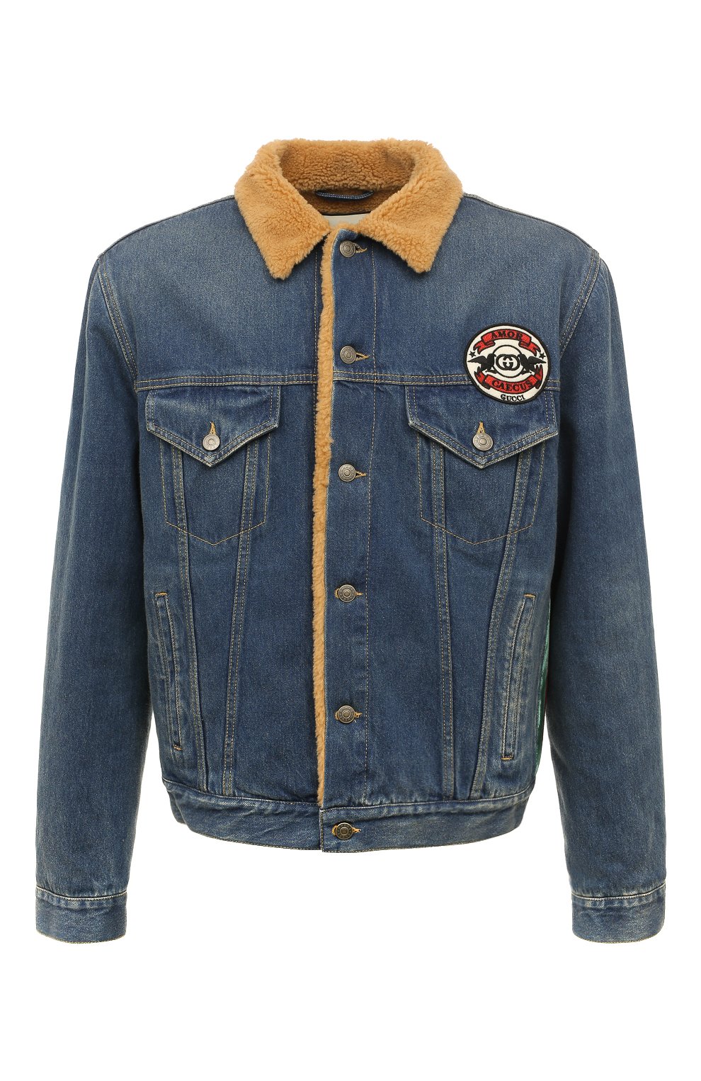 Утепленная джинсовая куртка GUCCI, арт. 552048 XDAFZ, фото 1
