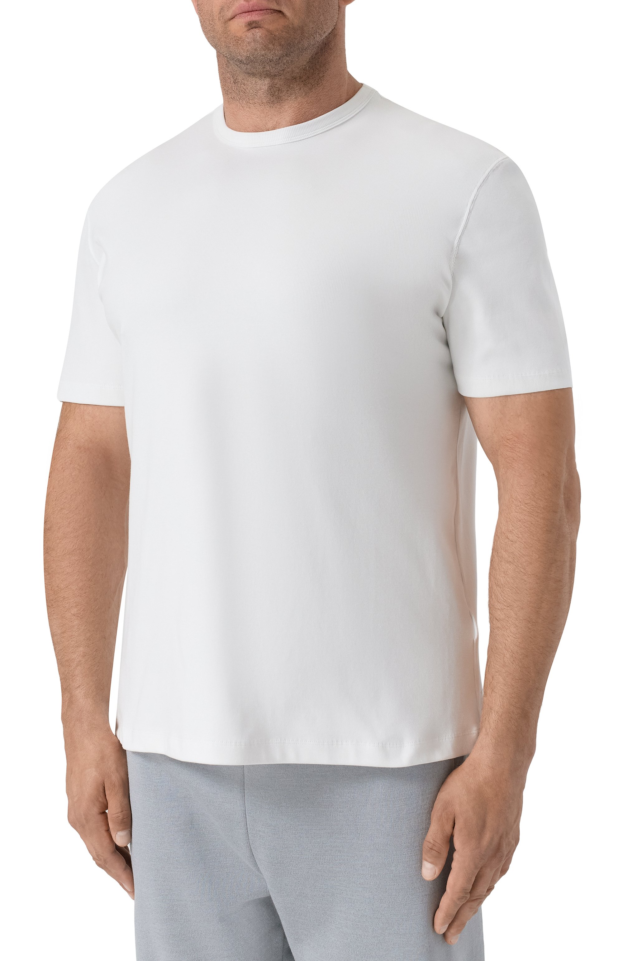 Футболка из вискозы и хлопка BRUNELLO CUCINELLI, арт. MR8061336, фото 3