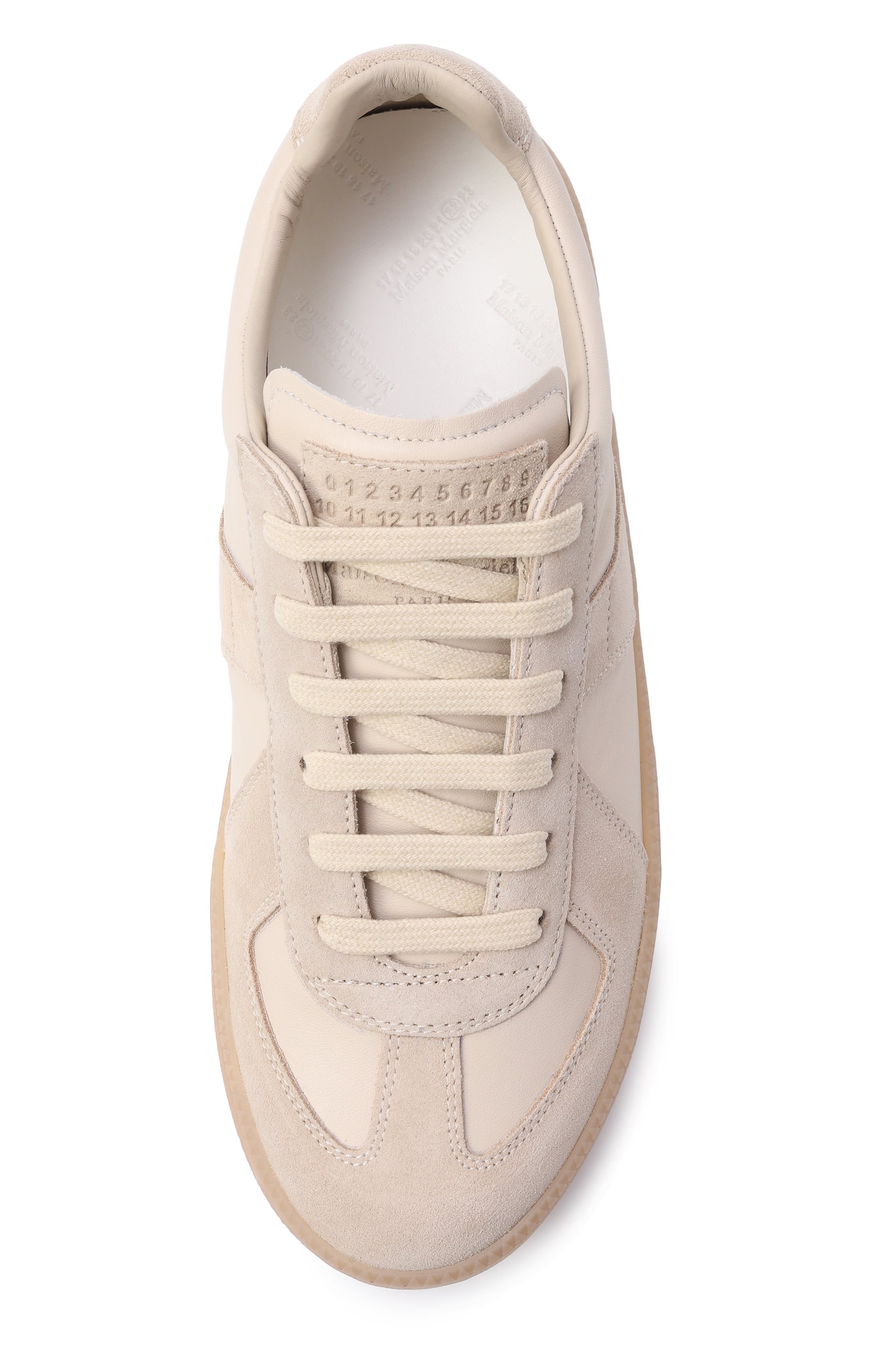 Кожаные кеды replica wedge MAISON MARGIELA, арт. S58WS0282/P1895, фото 6