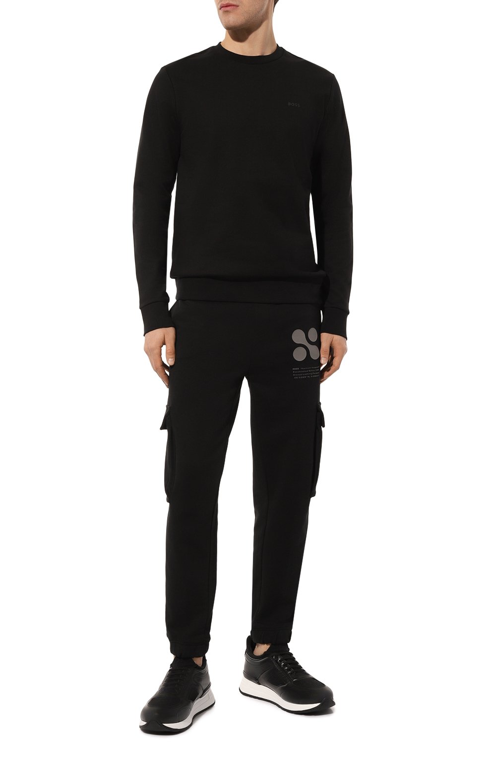 Хлопковый свитшот BOSS, арт. 50471981, фото 2