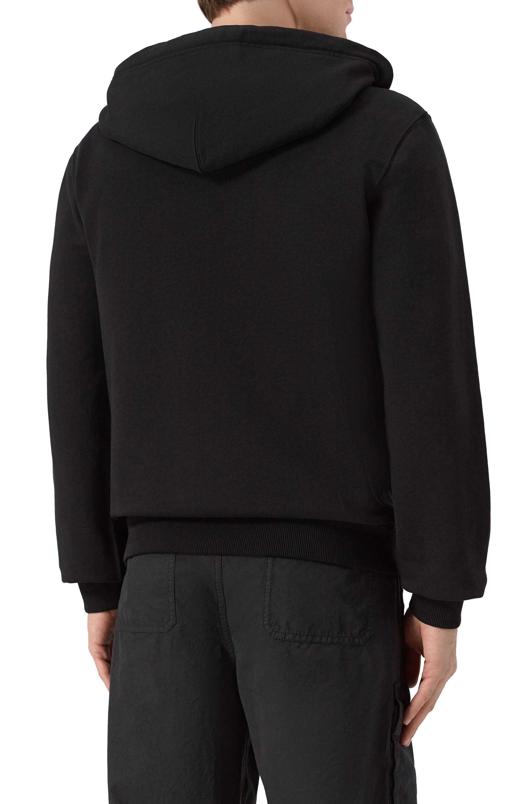 Хлопковая толстовка DOLCE & GABBANA черного цвета по цене 125500 руб., арт. G9BGDZ/G7PJ7, фото 4 Хлопковая толстовка DOLCE & GABBANA, арт. G9BGDZ/G7PJ7, фото 4