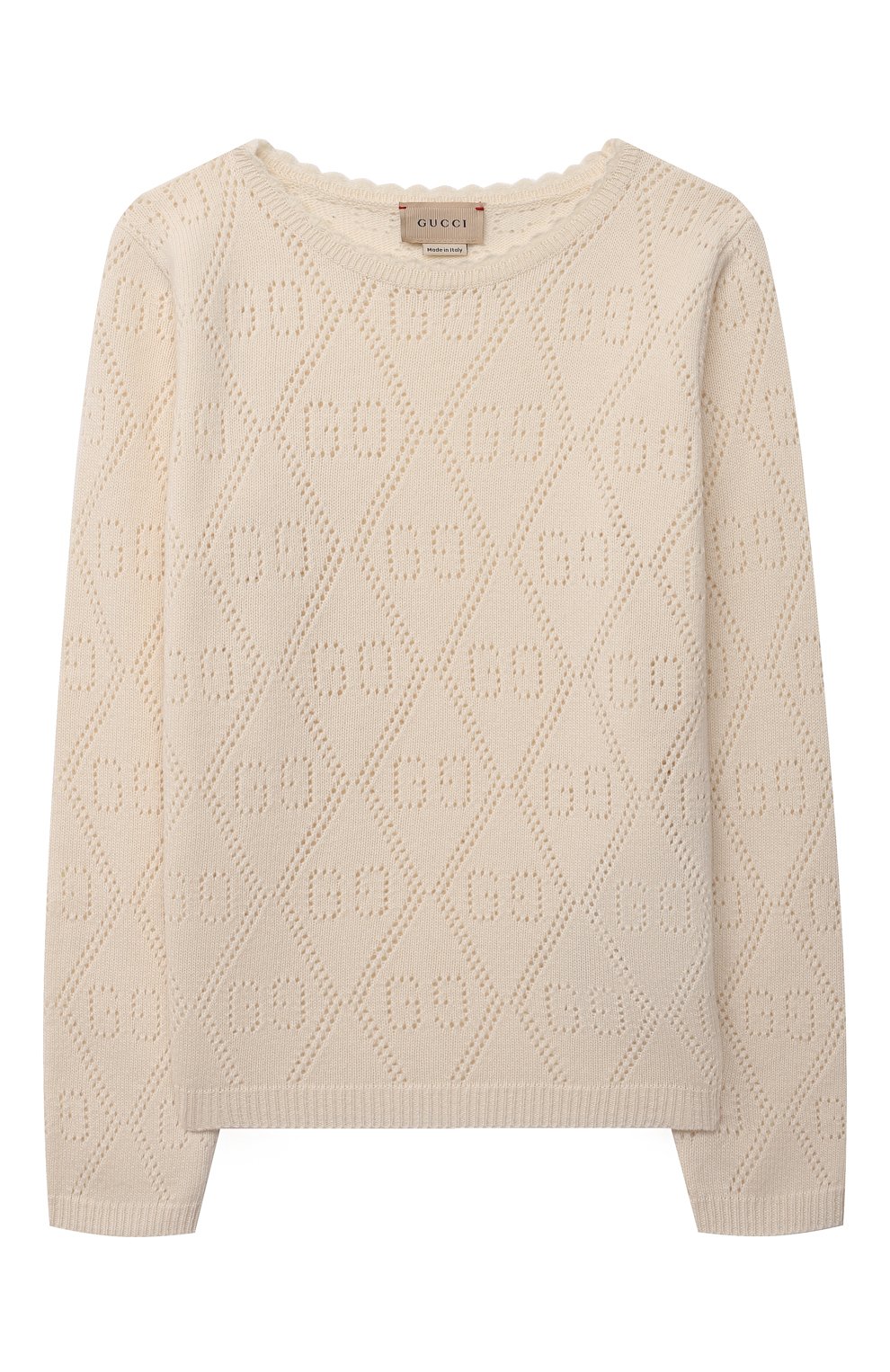 Шерстяной пуловер GUCCI, арт. 642845/XKBXP, фото 1