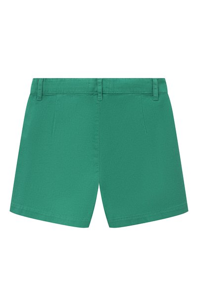 Джинсовые шорты TINYCOTTONS зеленого цвета по цене 8700 руб., арт. SS23-186, фото 2 Джинсовые шорты TINYCOTTONS, арт. SS23-186, фото 2