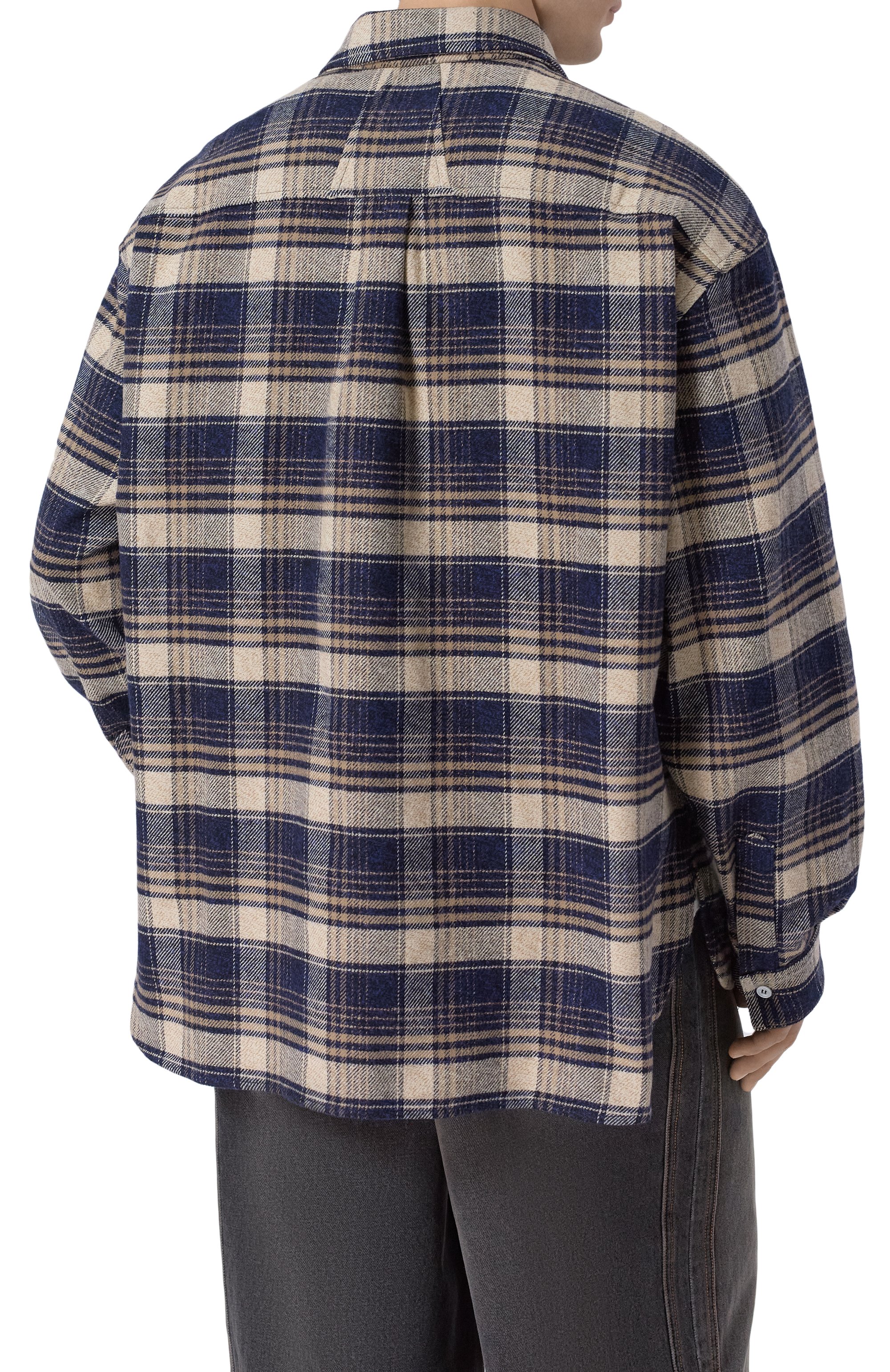 Хлопковая рубашка RHUDE, арт. RHFW25ST03012, фото 4