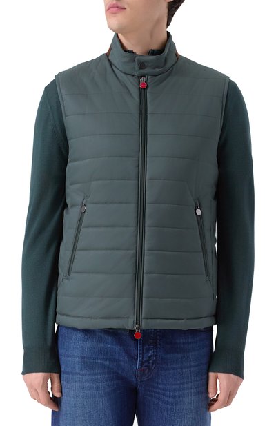 Утепленный жилет KITON, арт. UW2195V0422H01, фото 3